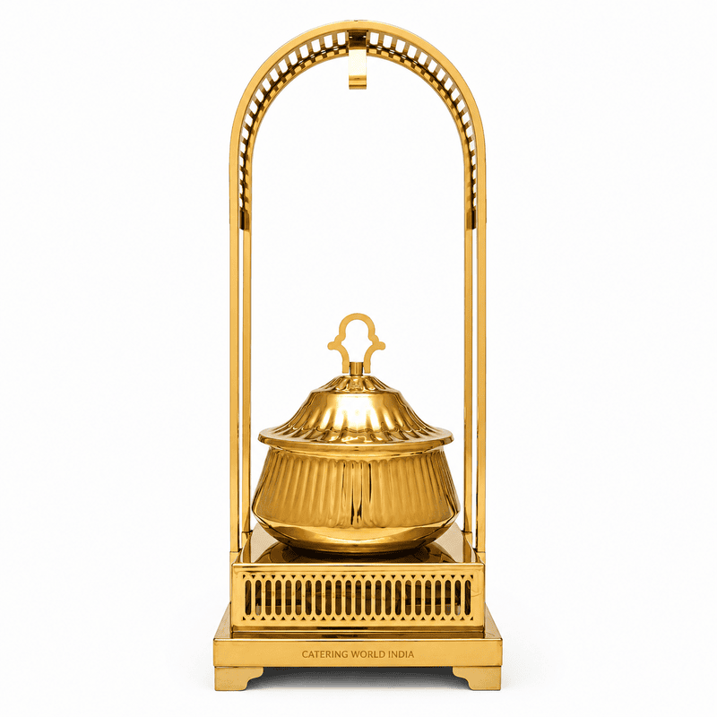 MINI HANDI GOLD UMBRELLA CHOWKI ZM