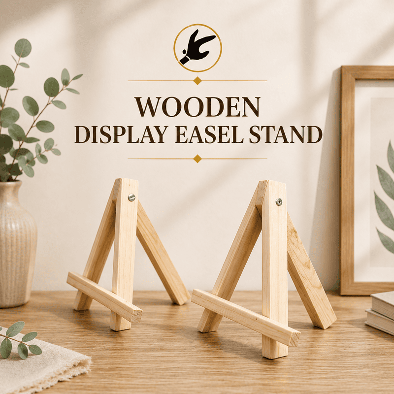 Wooden Display Easel Stand