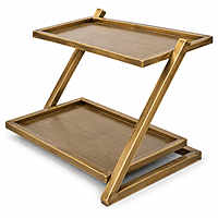 2 1 SPOON STAND GOLD