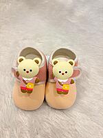 Baby Booties – Unisex Infant Shoes- Peach