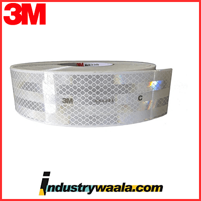 3M 50.8 MM X 50 Mtr White Conspicuity Marking (Reflecting Tape)