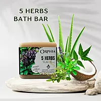 BODY OIL & 5 HERBS BATH BARS COMBO
