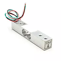 5Kg Load cell 80mm - Electronic Weighing Scale Sensor with four communication wire Load cell material: Aluminium. Accuracy Class:C2