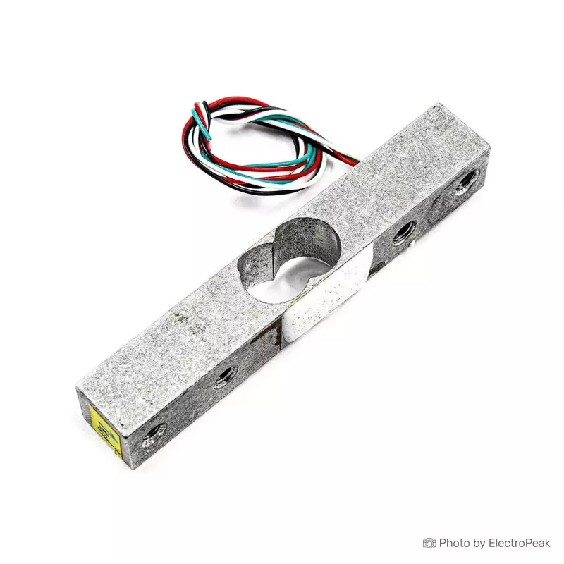 5Kg Load cell 80mm - Electronic Weighing Scale Sensor with four communication wire Load cell material: Aluminium. Accuracy Class:C2