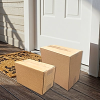 Cardboard Packing Box 33x10x34cm â€” 3mm Corrugated Flute