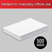 A4 Copier Paper 80gsm – 500 Sheet Ream | High-Quality White Copy Paper for Inkjet, Laser Printers & Photocopiers