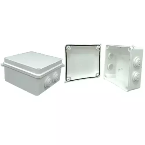 5X5 PVC Square Junction Box for CCTV - Waterproof 5X5 PVC Square Junction Box for CCTV - Waterproof