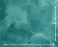 Abstract Teal Plaster Texture