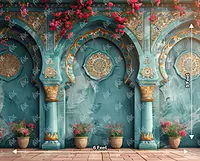 Blue Arch Wall (PRE-ORDER)
