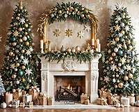 Christmas Fireplace (PRE-ORDER)