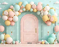 Cloudy Balloon Door (PRE-ORDER)