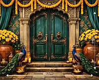 Peacock Palace Entrance (PRE-ORDER)