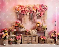 Pink Floral Charm (PRE-ORDER)