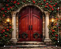 Royal Red Doorway (PRE-ORDER)