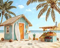 Tropical Beach (PRE-ORDER)