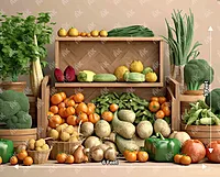 Vegetable Market (PRE-ORDER)