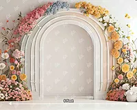 White Floral Doorway (PRE-ORDER)