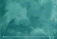 Abstract Teal Plaster Texture