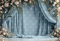 Blue Curtain Wall (PRE-ORDER)