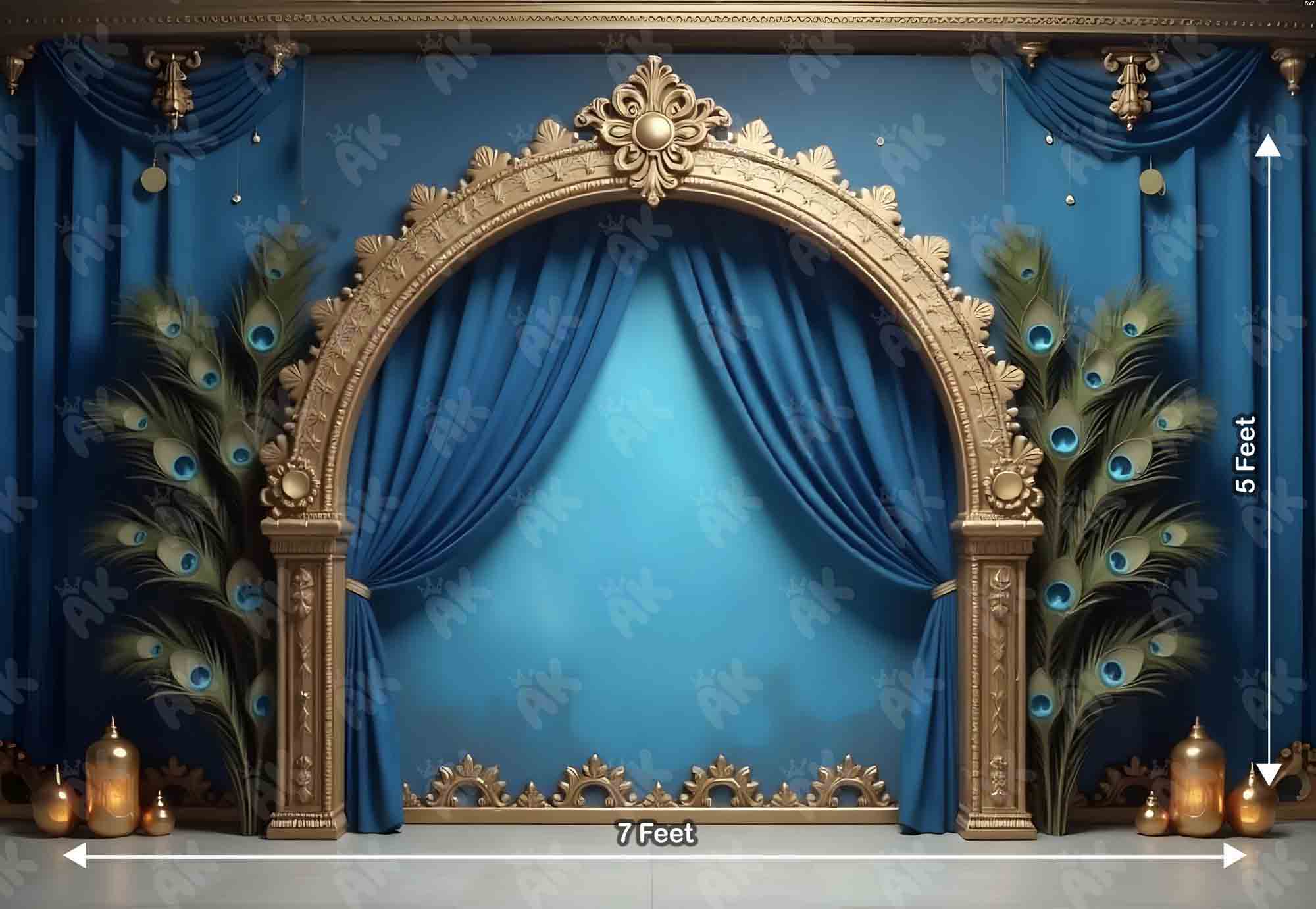 Blue Mayur Arch (PRE-ORDER)