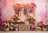 Pink Floral Charm (PRE-ORDER)