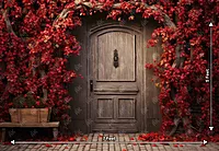 Red Bloomy Door (PRE-ORDER)
