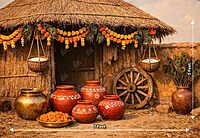 Rustic Pongal Hut (PRE-ORDER)