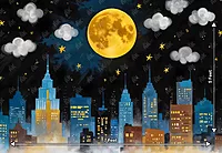 Superhero Night Sky