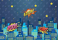 Superhero Cityscape (PRE-ORDER)