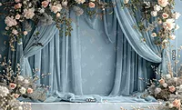 Blue Curtain Wall (PRE-ORDER)