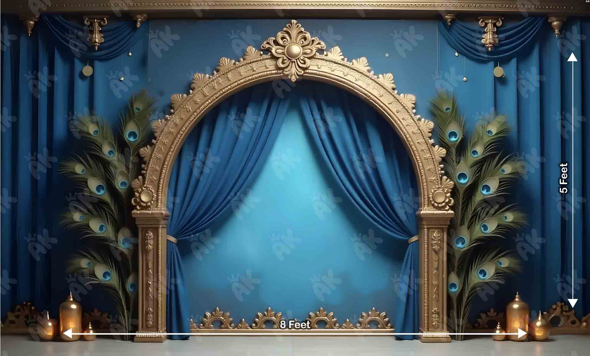 Blue Mayur Arch (PRE-ORDER)