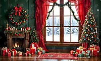Christmas Window View (PRE-ORDER)