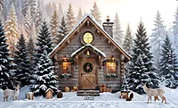 Frosty Cabin (PRE-ORDER)