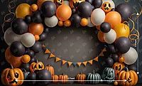 Halloween Pumpkin Balloons (PRE-ORDER)
