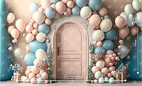 Pink Balloon Door (PRE-ORDER)