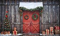 Red Christmas Barn (PRE-ORDER)