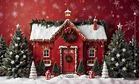 Red Christmas House (PRE-ORDER)