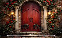 Royal Red Doorway (PRE-ORDER)
