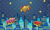 Superhero Cityscape (PRE-ORDER)