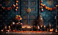 Temple Diya (PRE-ORDER)