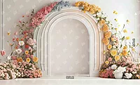 White Floral Doorway (PRE-ORDER)