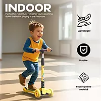 FreeWheel Kick Scooter (Yellow)