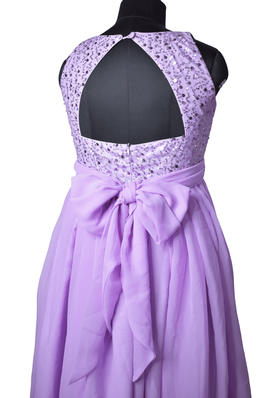 Lavender Sequin Mother Daughter Twinning Dress