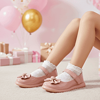 NescoKids Kids Cream Peach Ballerina