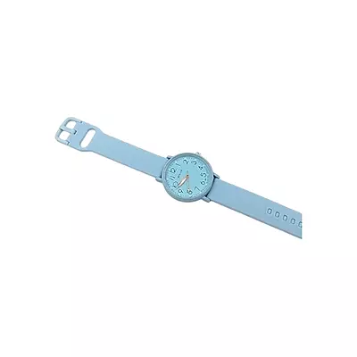 Bolun Sky Blue Minimalist Analog Watch - Soft Silicone Strap
