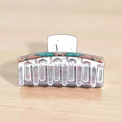 Elegant Printed Hair Claw Clip