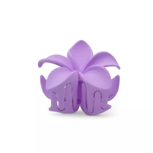 Lavender Flower Hair Claw Clip - Jumbo Floral Hair Accessory