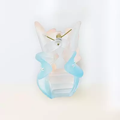 Gradient Flower Hair Claw Clip | Pastel Blue & Peach Floral Hair Accessory