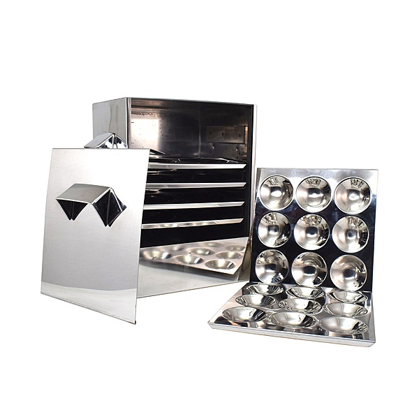 Onions Stainless Steel Cauka/Square/Cubic Idly cooker – FOR HOME USE ONLY