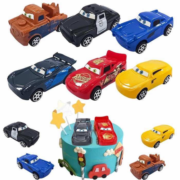 6 Pcs Car Toys